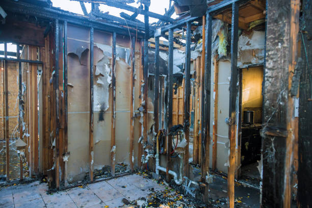Professional Fire Damage Repair technician working in Page, AZ